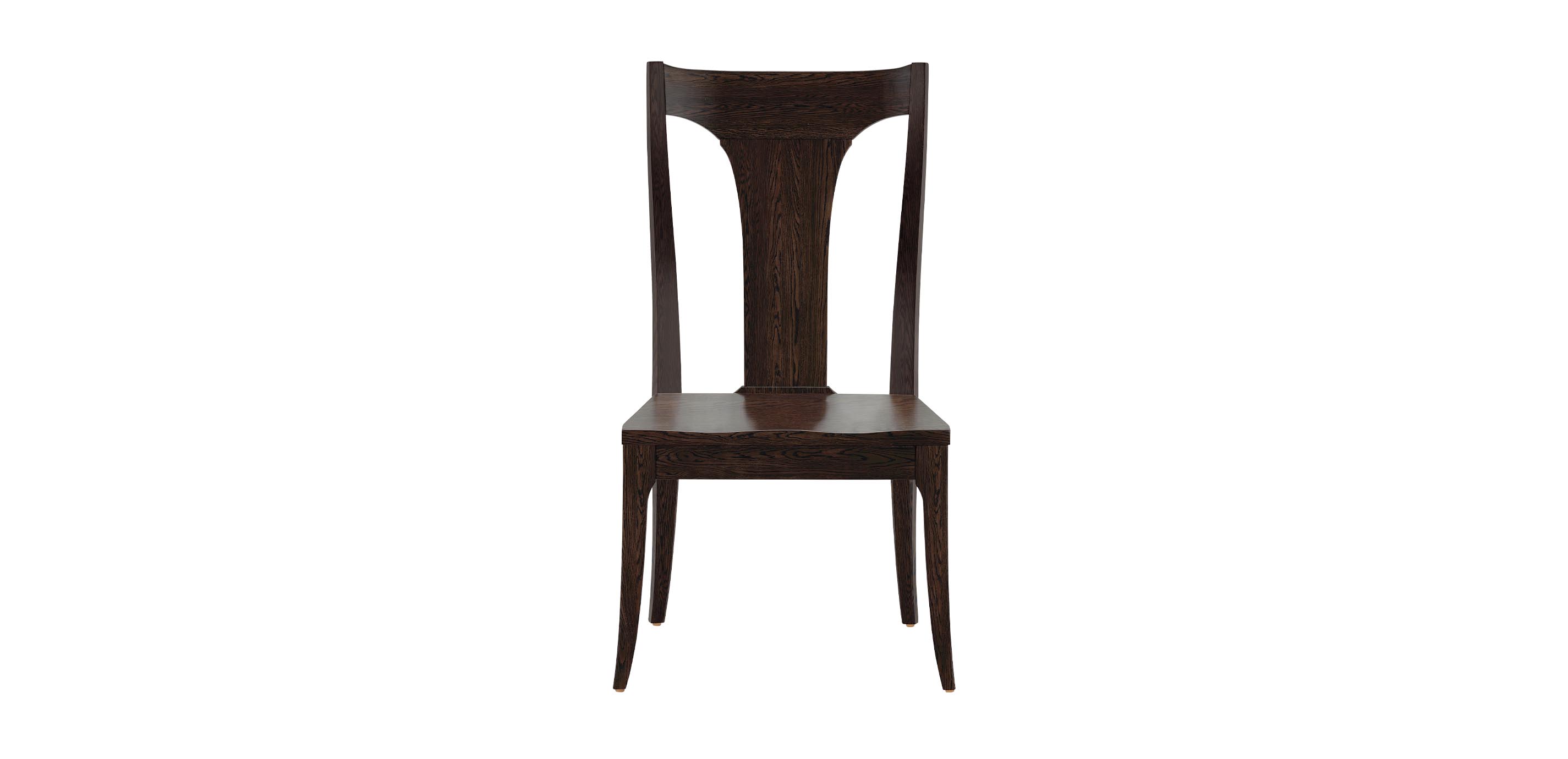Artemis Dining Side Chair, Wood Seat: Splat Back | Ethan Allen