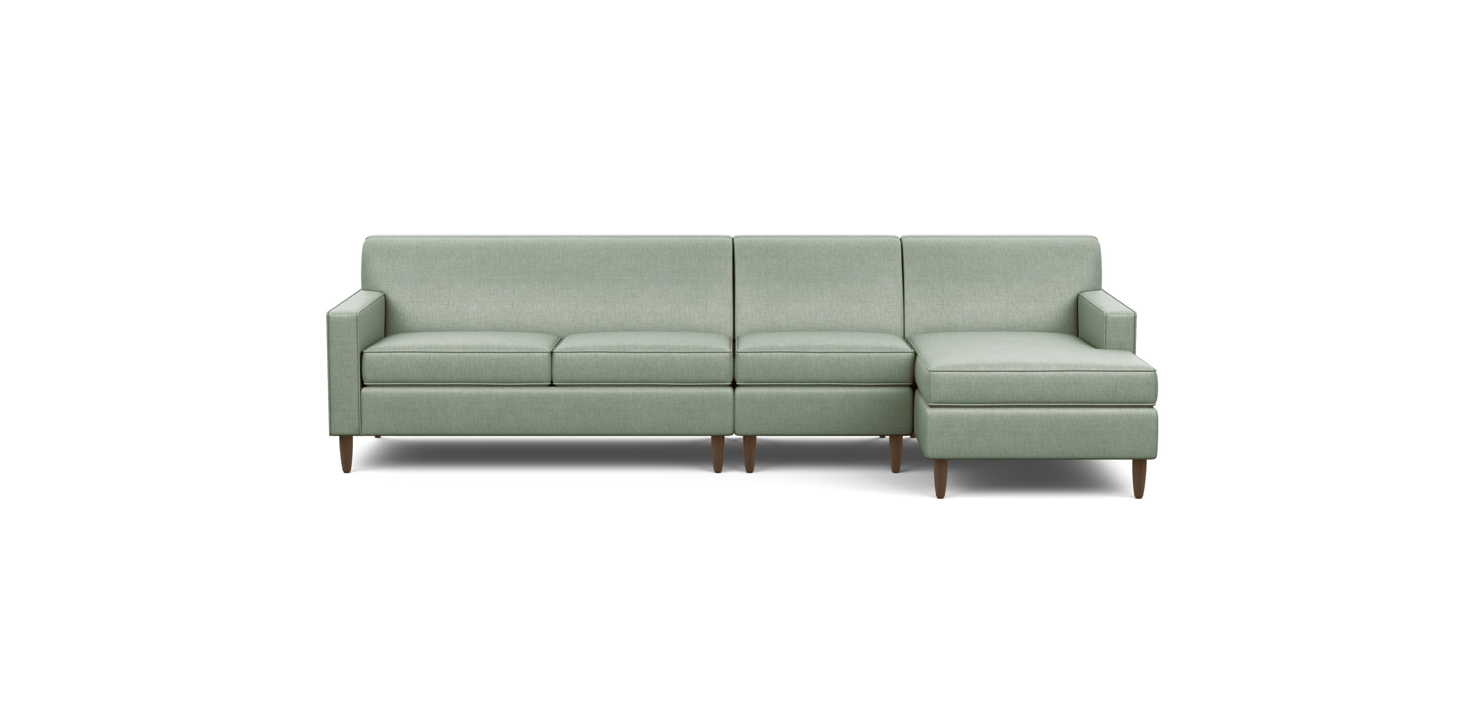 Ethan allen l on sale shaped couch
