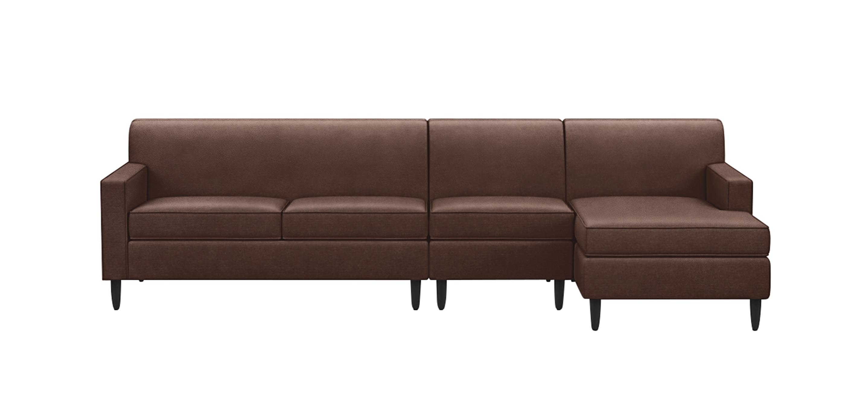 Ethan Allen Leather Sofa With Chaise Matttroy
