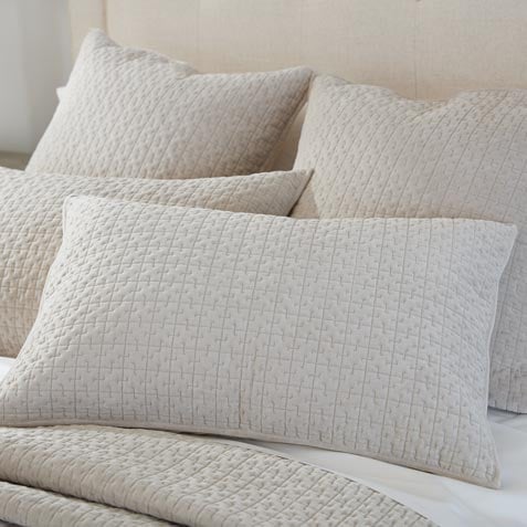 Salena Velvet Sham, Taupe Product Thumbnail Salena Velvet Sham, Taupe Product Thumbnail