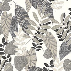 White/Silver swatch Frankie Wallpaper