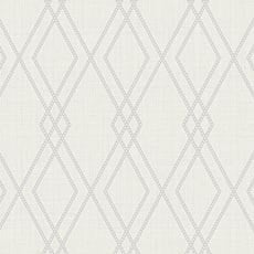 White swatch Deirdre Wallpaper