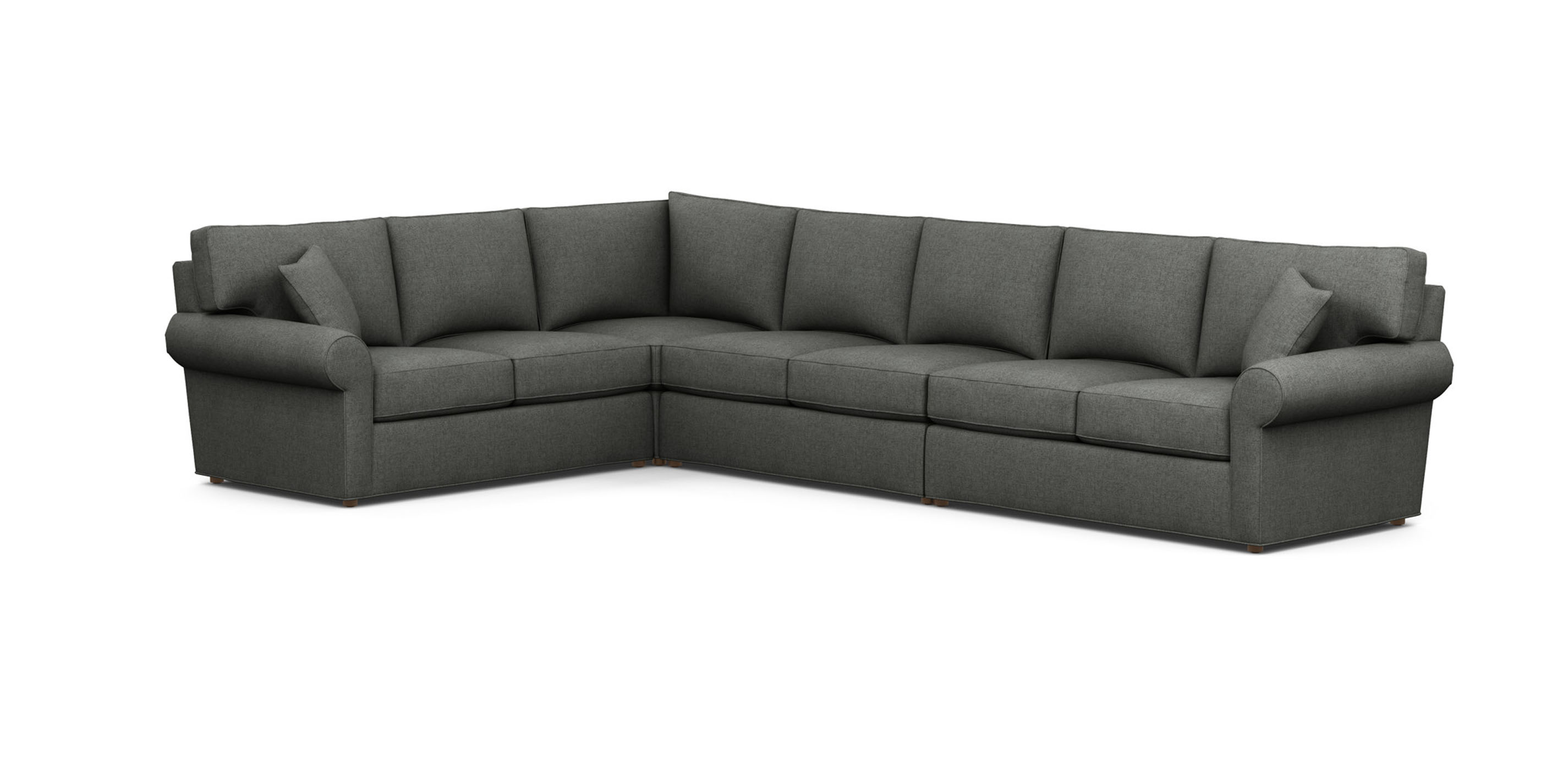 Retreat Large Roll Arm Sectional