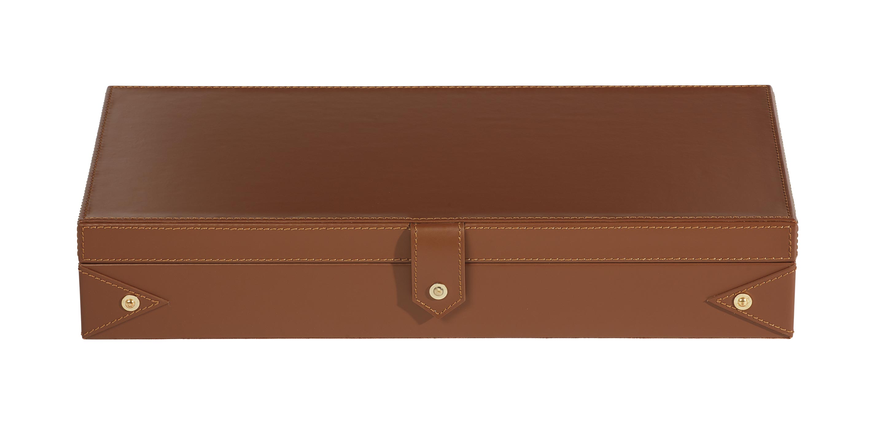 Brewster Leather Box | Leather Storage Box | Ethan Allen