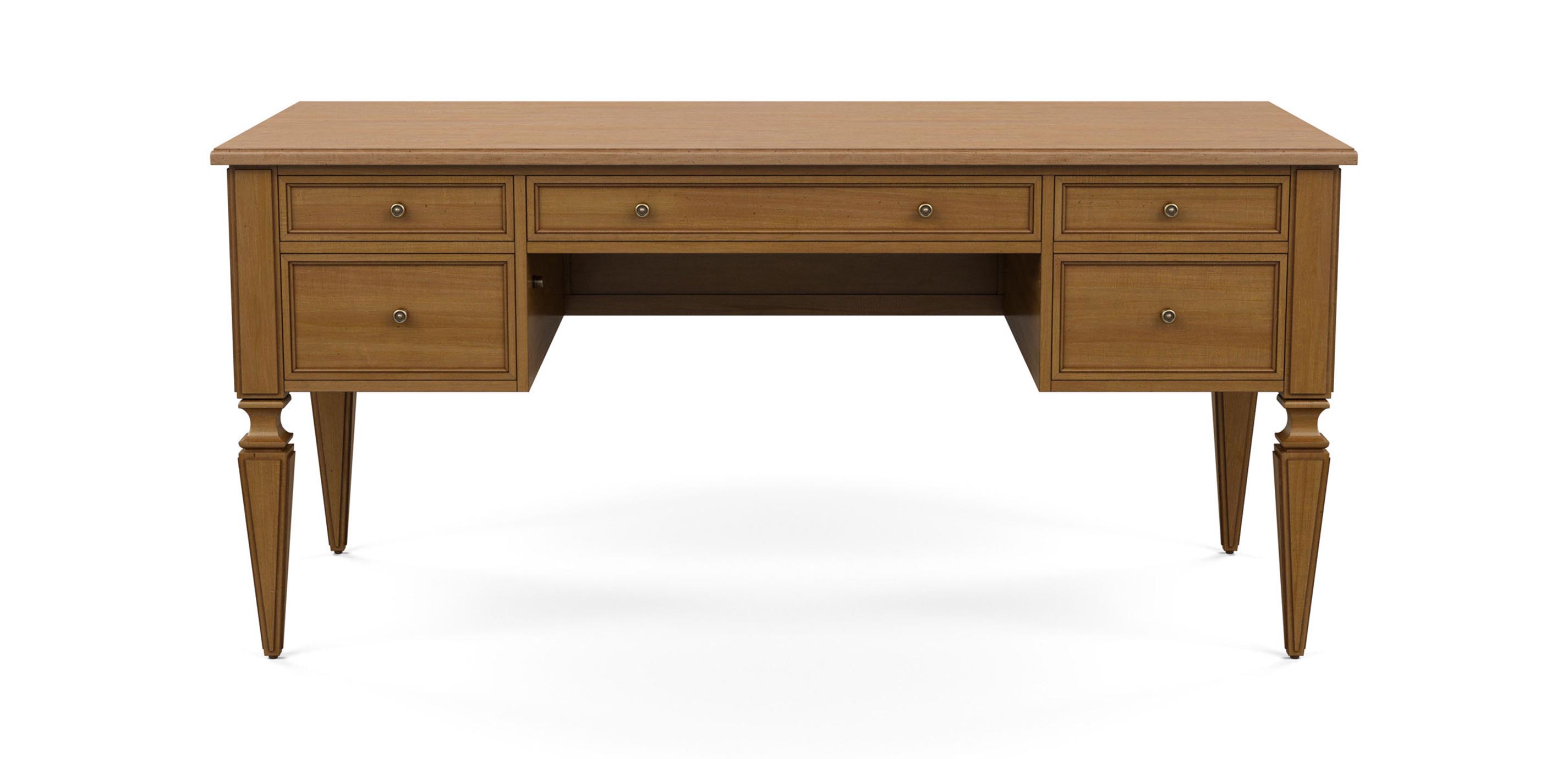 Archie Desk Feather And Black Archie Desk