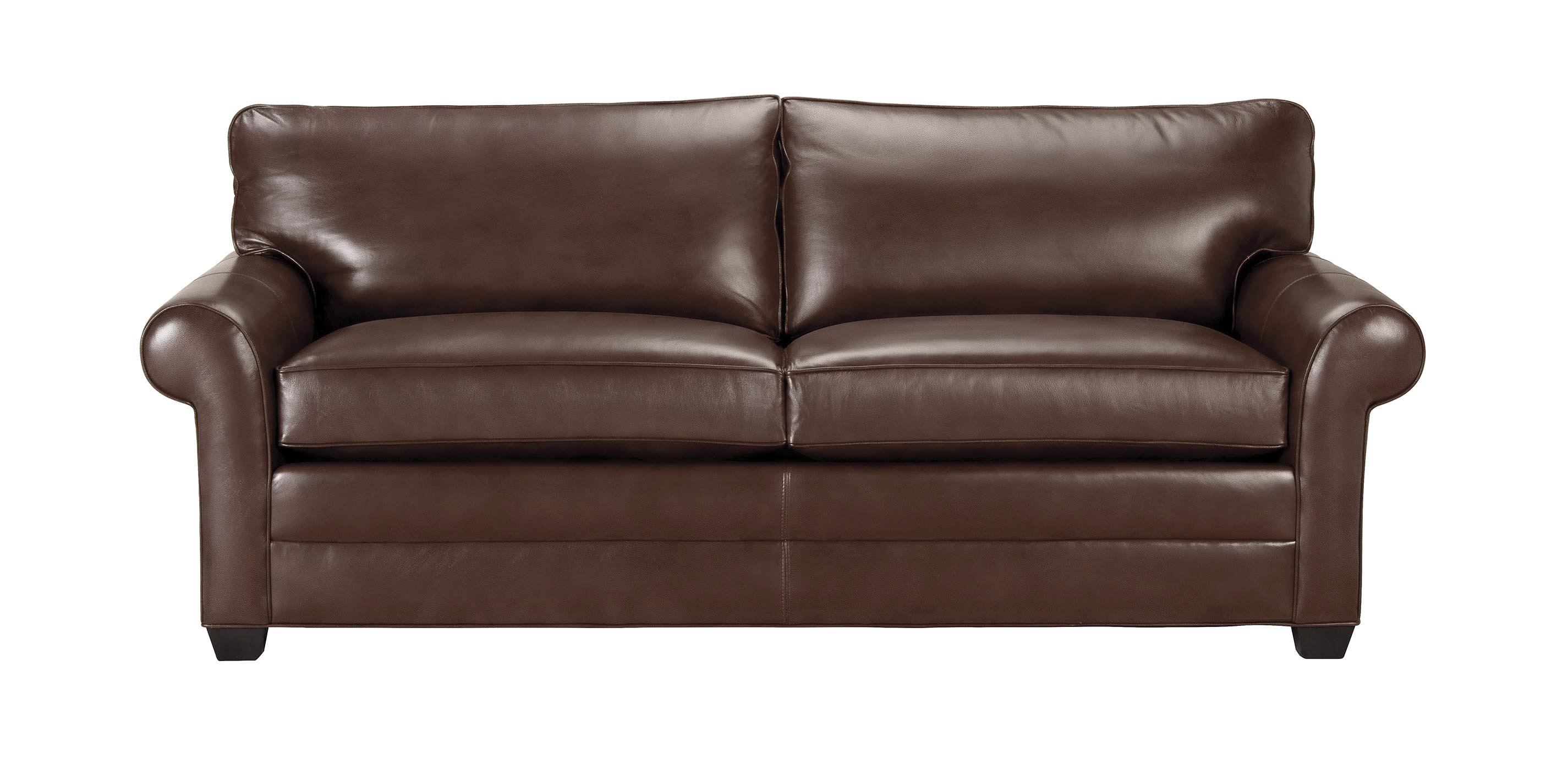Bennett Roll Arm Leather Sofa Quick