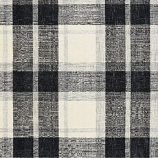 Black swatch Glenvyl Plaid Rug