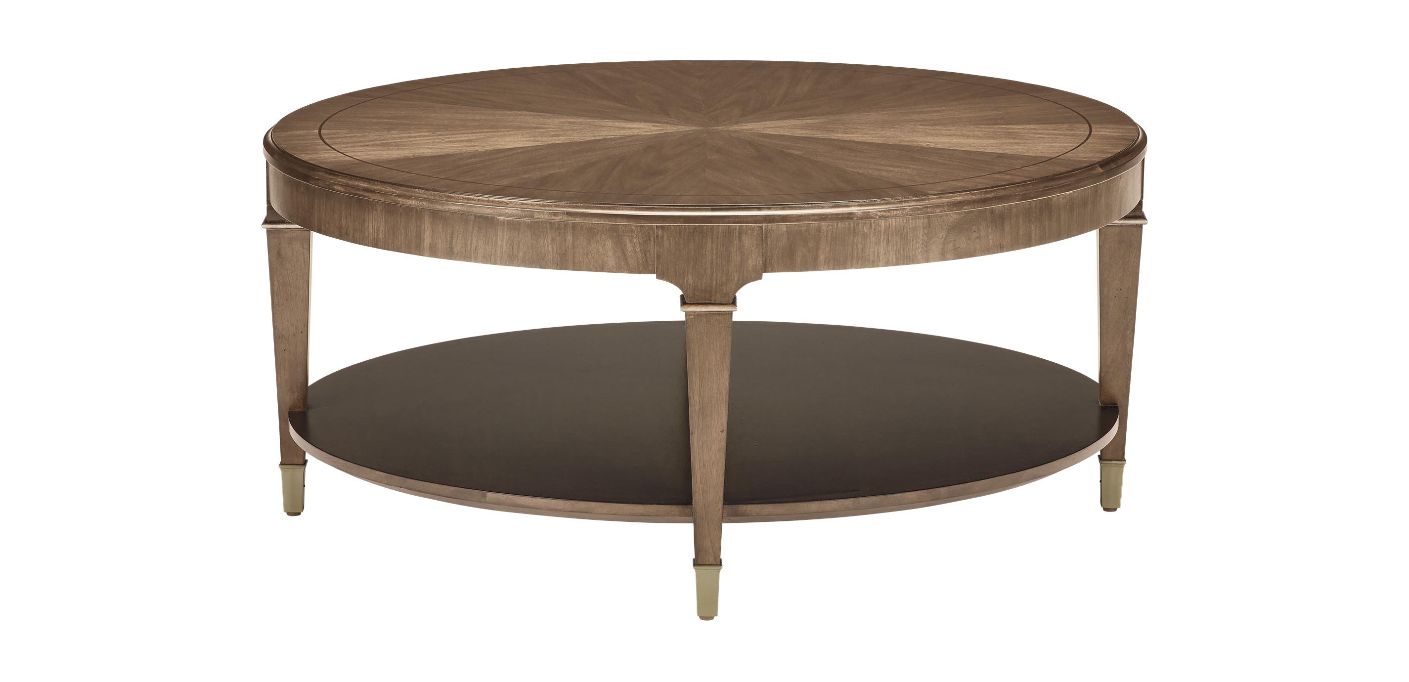 Elton Round Coffee Table | Large Coffee Table | Ethan Allen