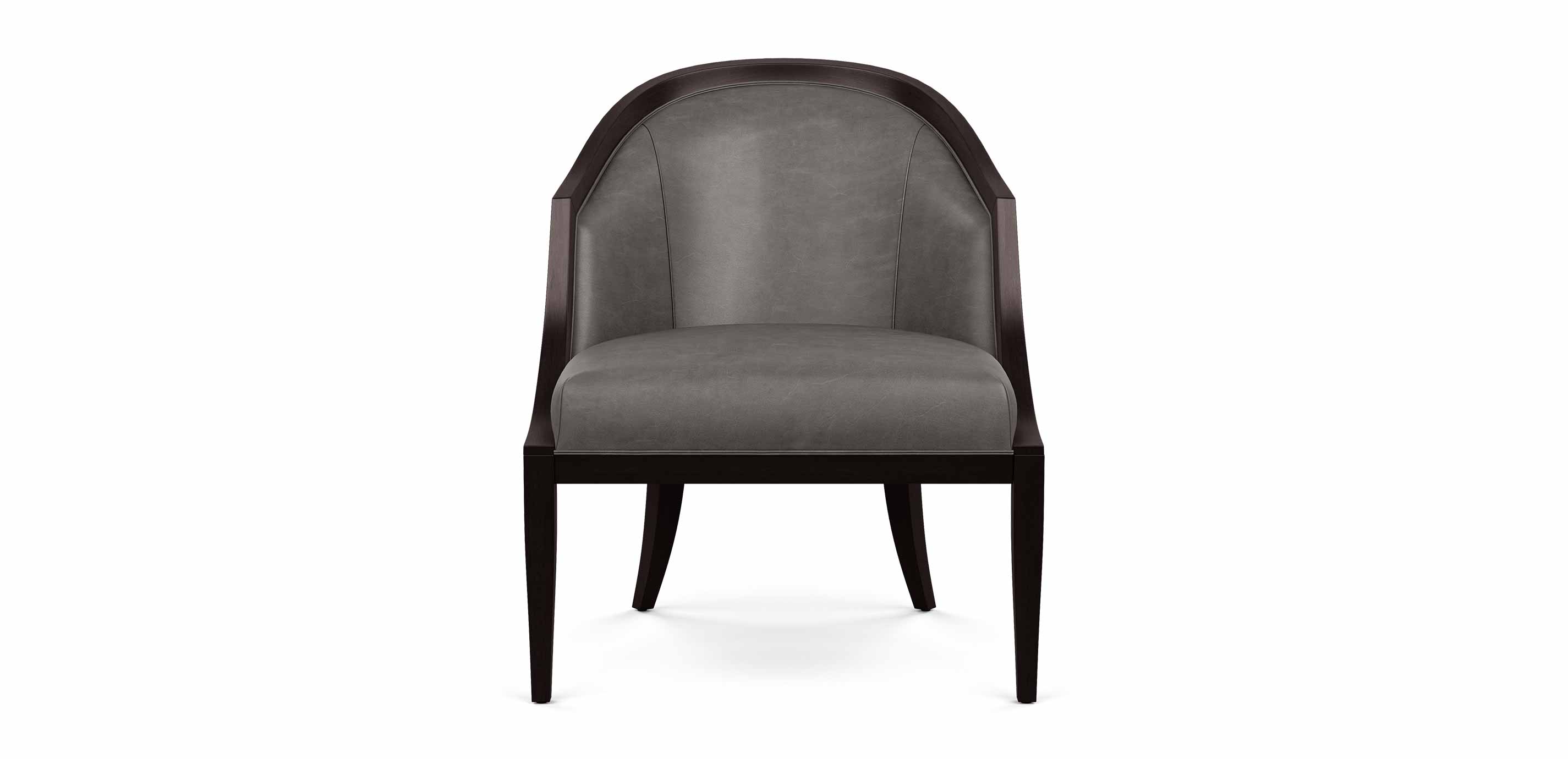 Jacob Leather Chair Chairs & Chaises Ethan Allen