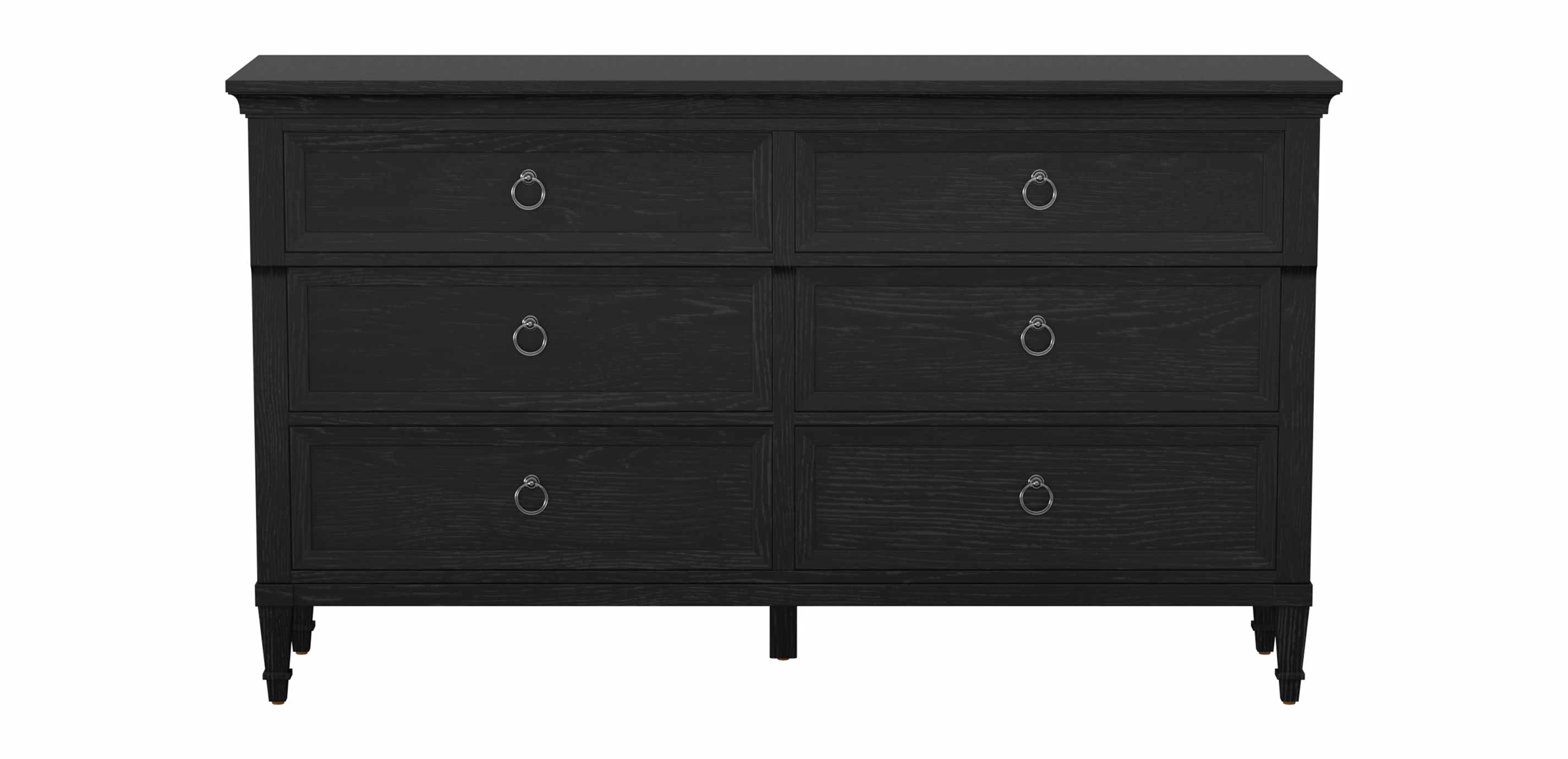 Continental Double Dresser in Black, 64