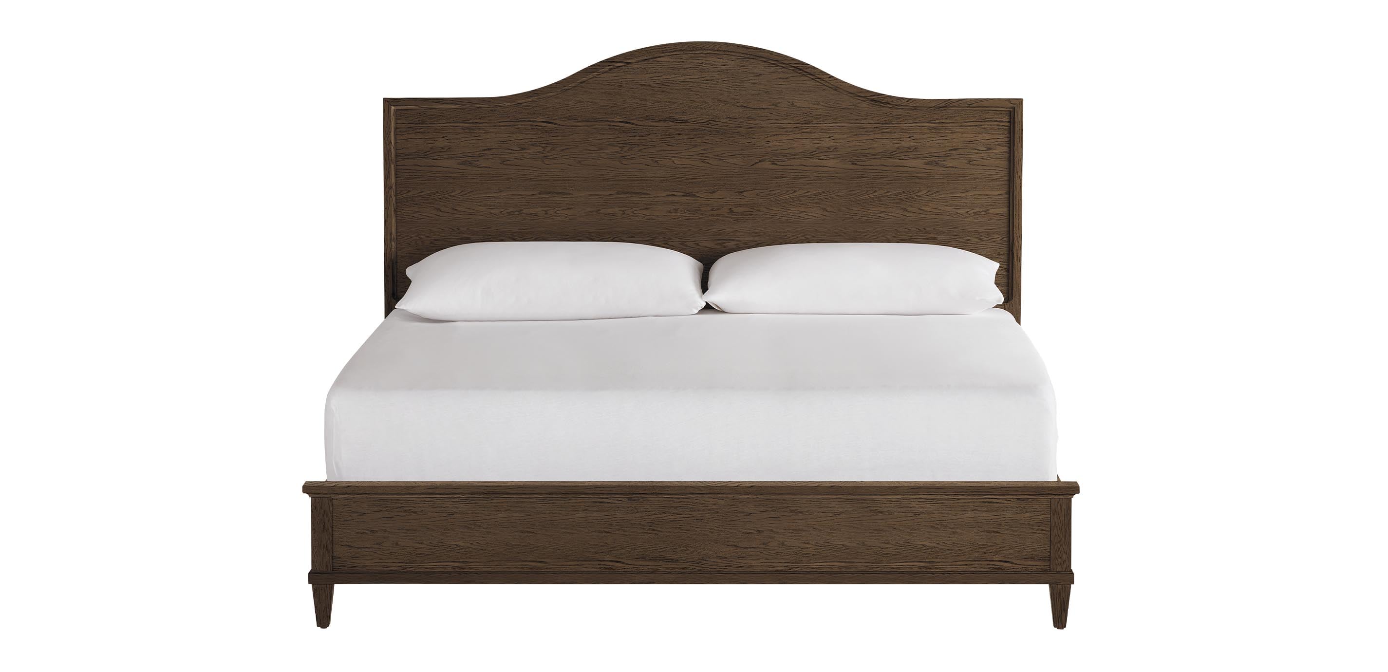 Clermont Bed with Arched Wooden Headboard | Ethan Allen
