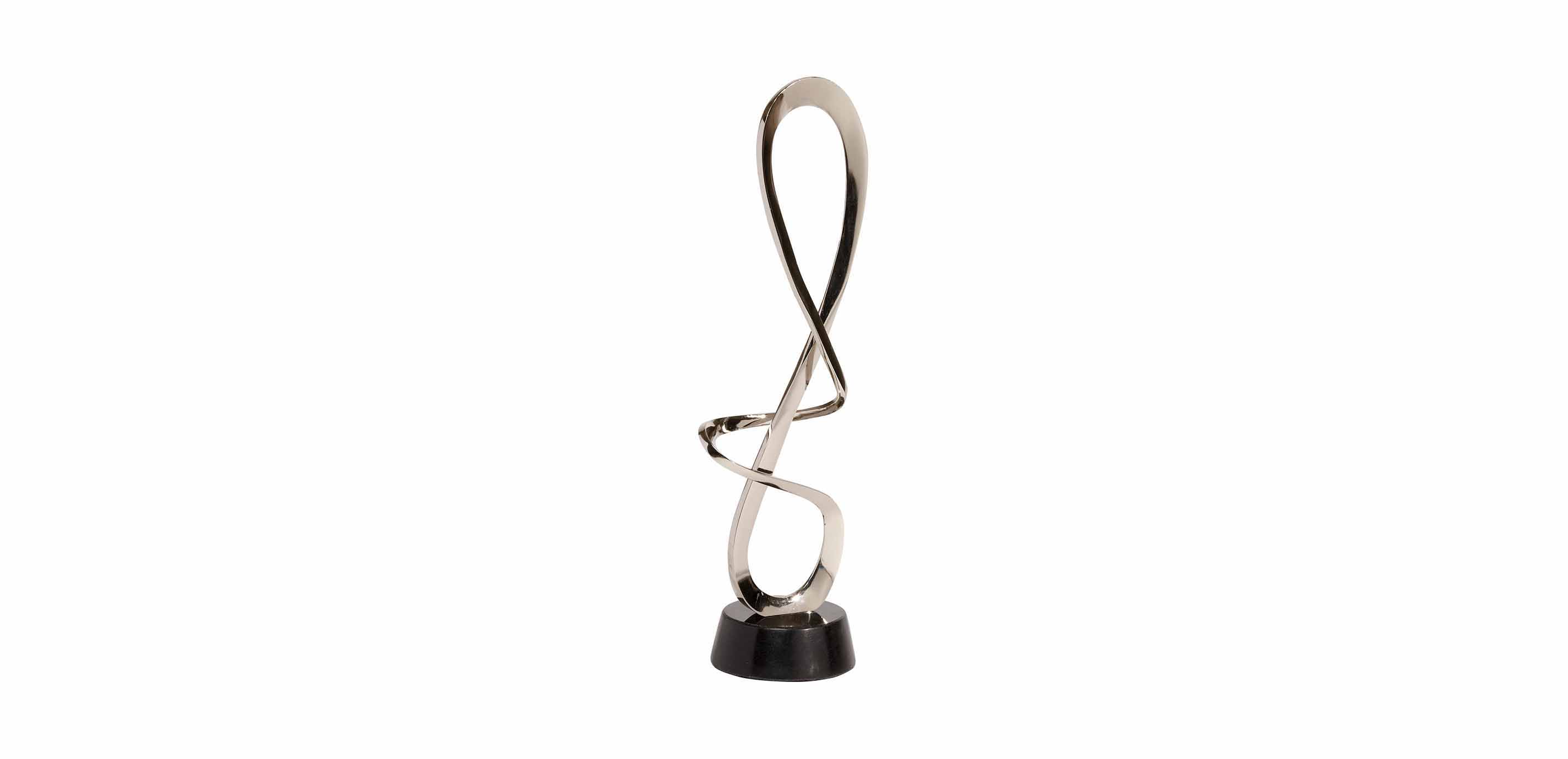 Entwined Brass Sculpture Decorative Objects Ethan Allen