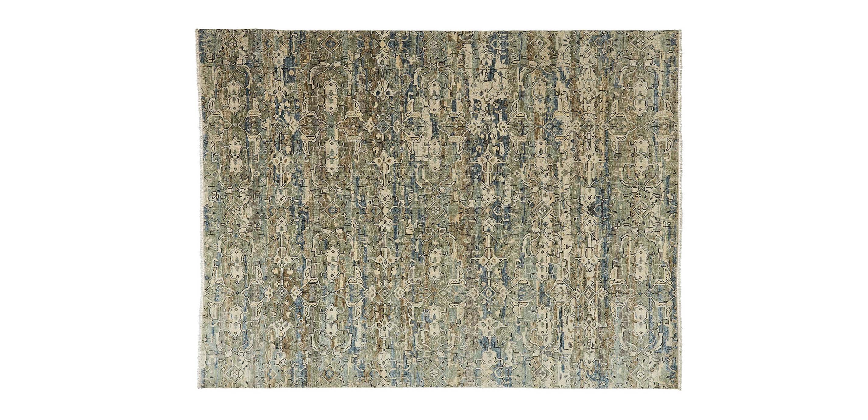Quinland Ghanzi Wool Rug | Tricolor Wool Rug | Ethan Allen