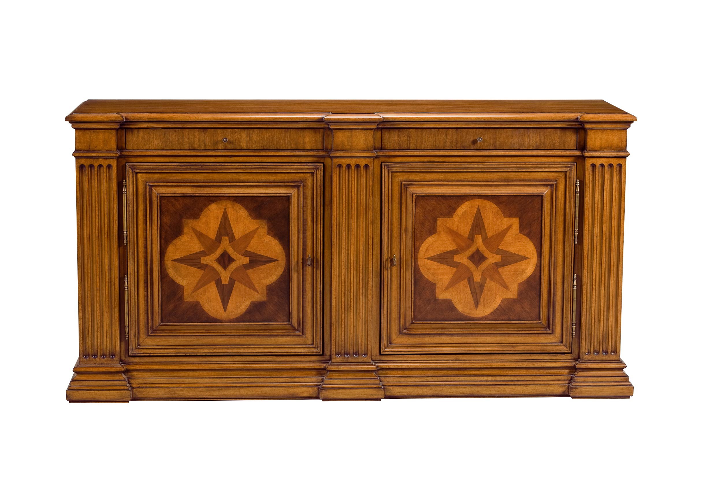 Lombardy Marquetry Sideboard Buffets, Sideboards & Servers Ethan Allen