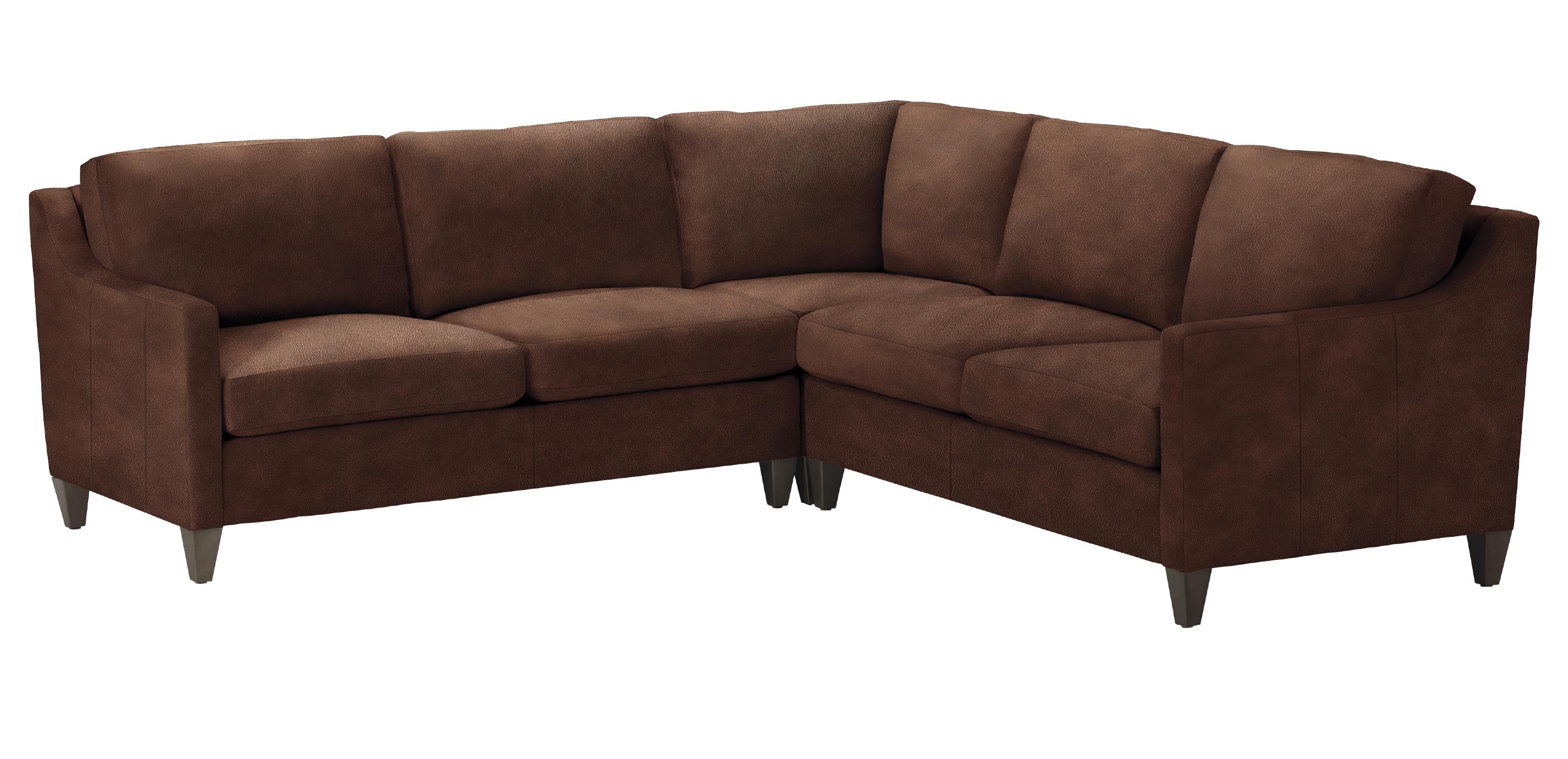 Monterey Three-Piece Leather Sectional | Ethan Allen