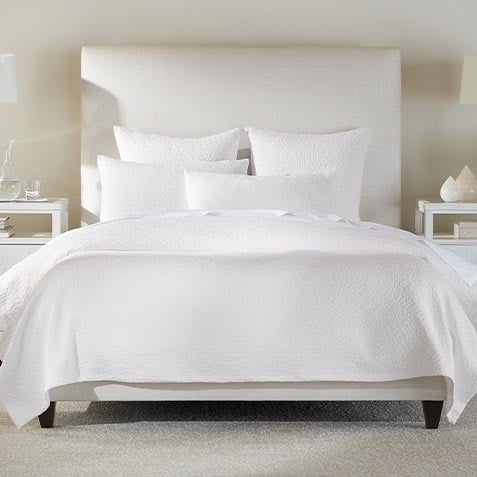 Matelassé Vine Coverlet and Shams Set Product Thumbnail Matelassé Vine Coverlet and Shams Set Product Thumbnail