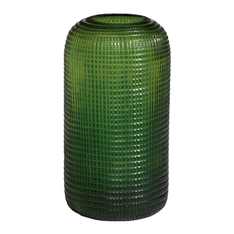 Large Lucira Emerald Vase Product Thumbnail