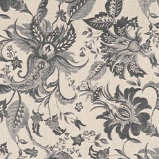 view swatch Davinca Charcoal (32354): large scale woven pattern Davinca Fabric