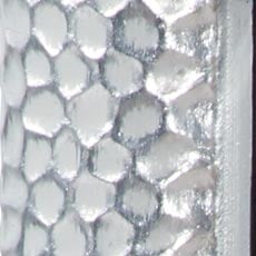 Silver swatch Valentina Wood-Frame Wall Mirror