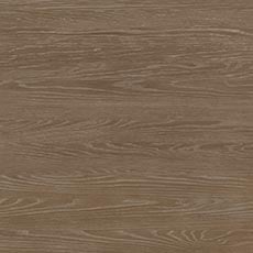 Porcini, Oak (343): Medium-gray brown stain with light gray glaze, low sheen. Minimal distressing swatch Callum Media Center