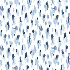 Blue swatch Gwenever Wallpaper