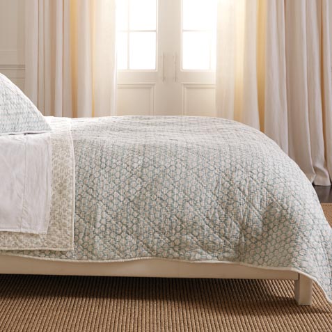 Foulard Block Print Quilt