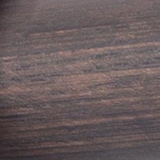 Dark Brown swatch Distressed Wood Drapery Hardware Set with Acrylic Ball Finial