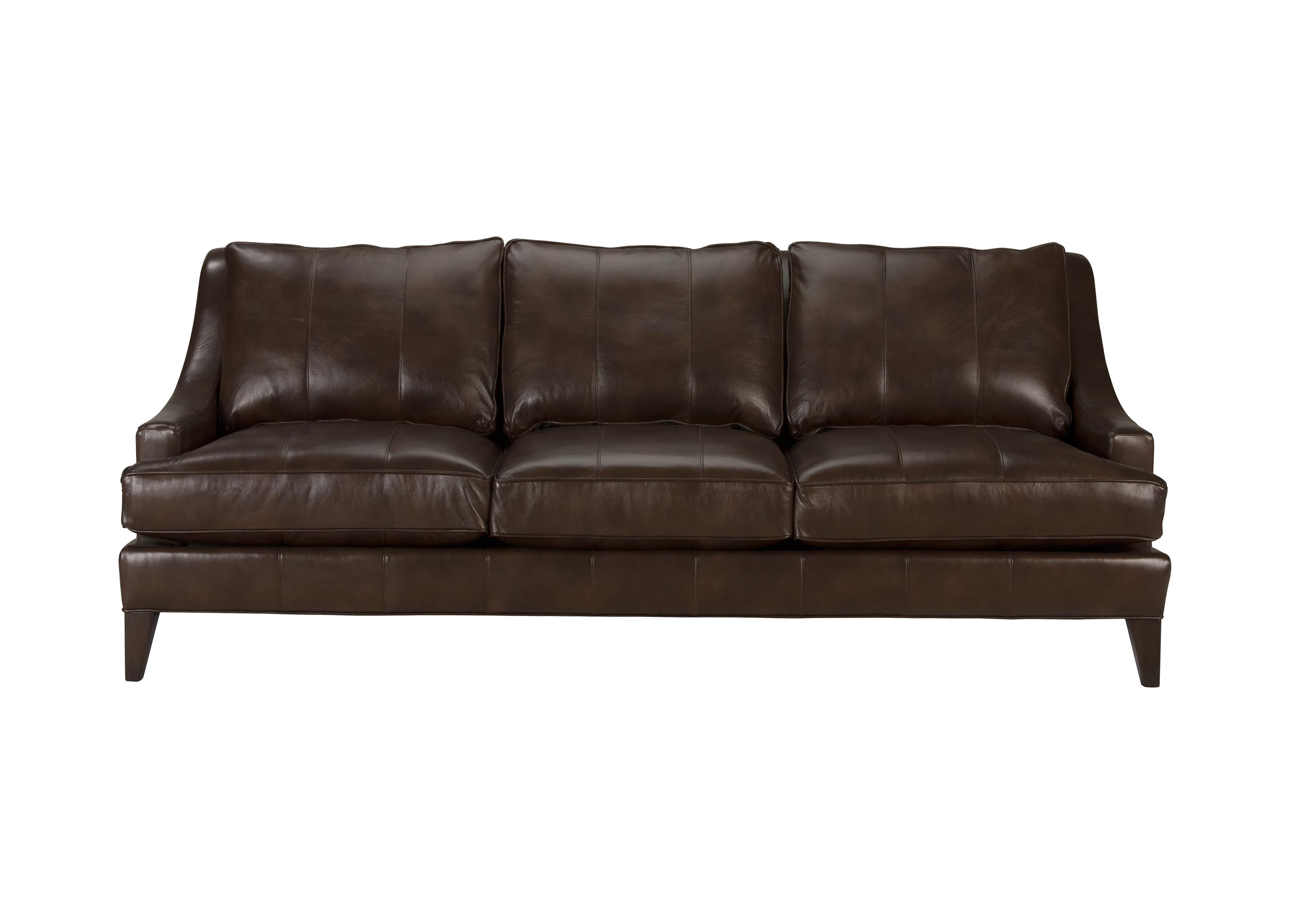 Emerson Leather Sofa, Quick Ship Sofas & Loveseats Ethan Allen