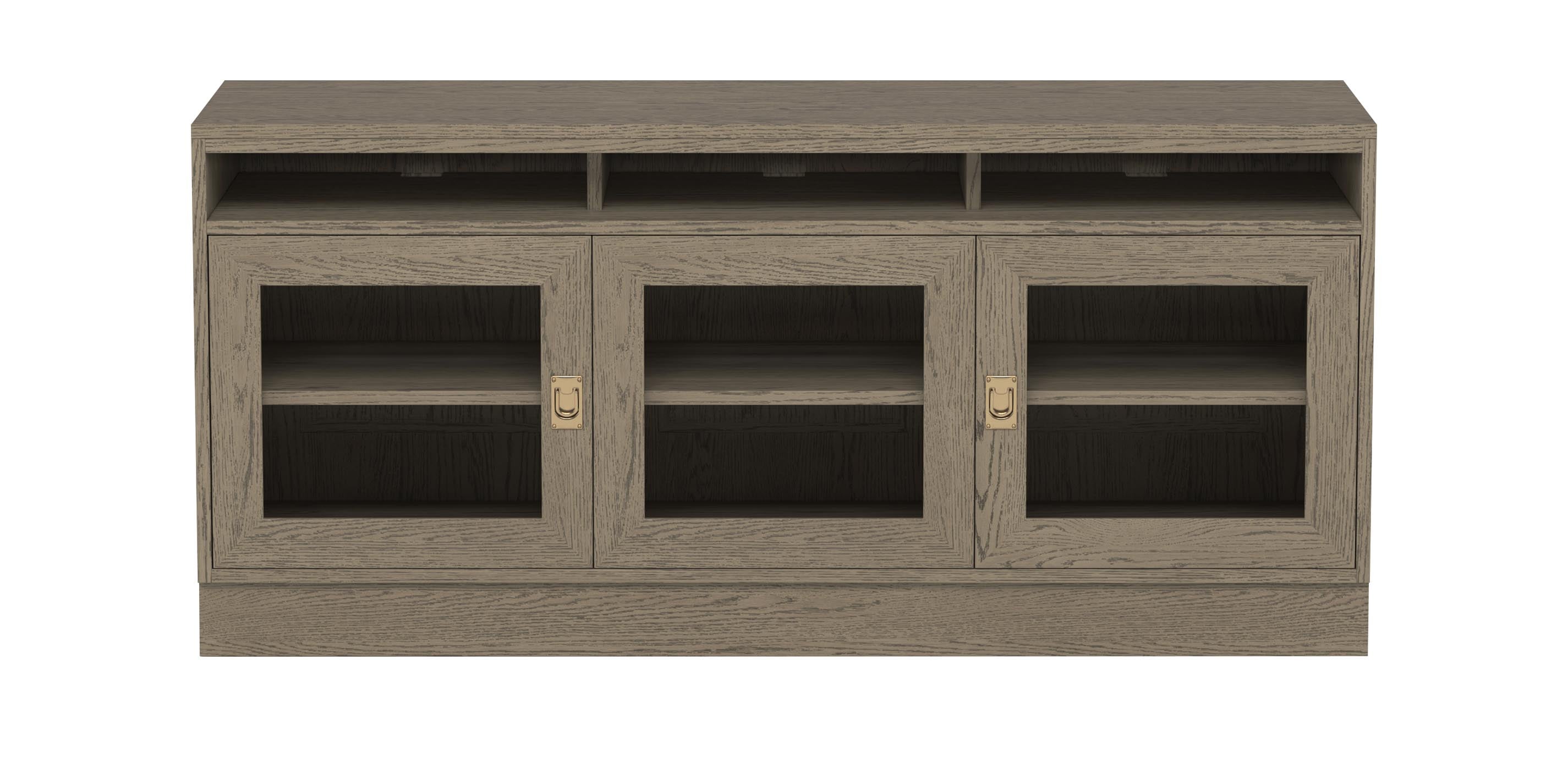 Callum Media Cabinet | Glass-Door Media Unit | Ethan Allen