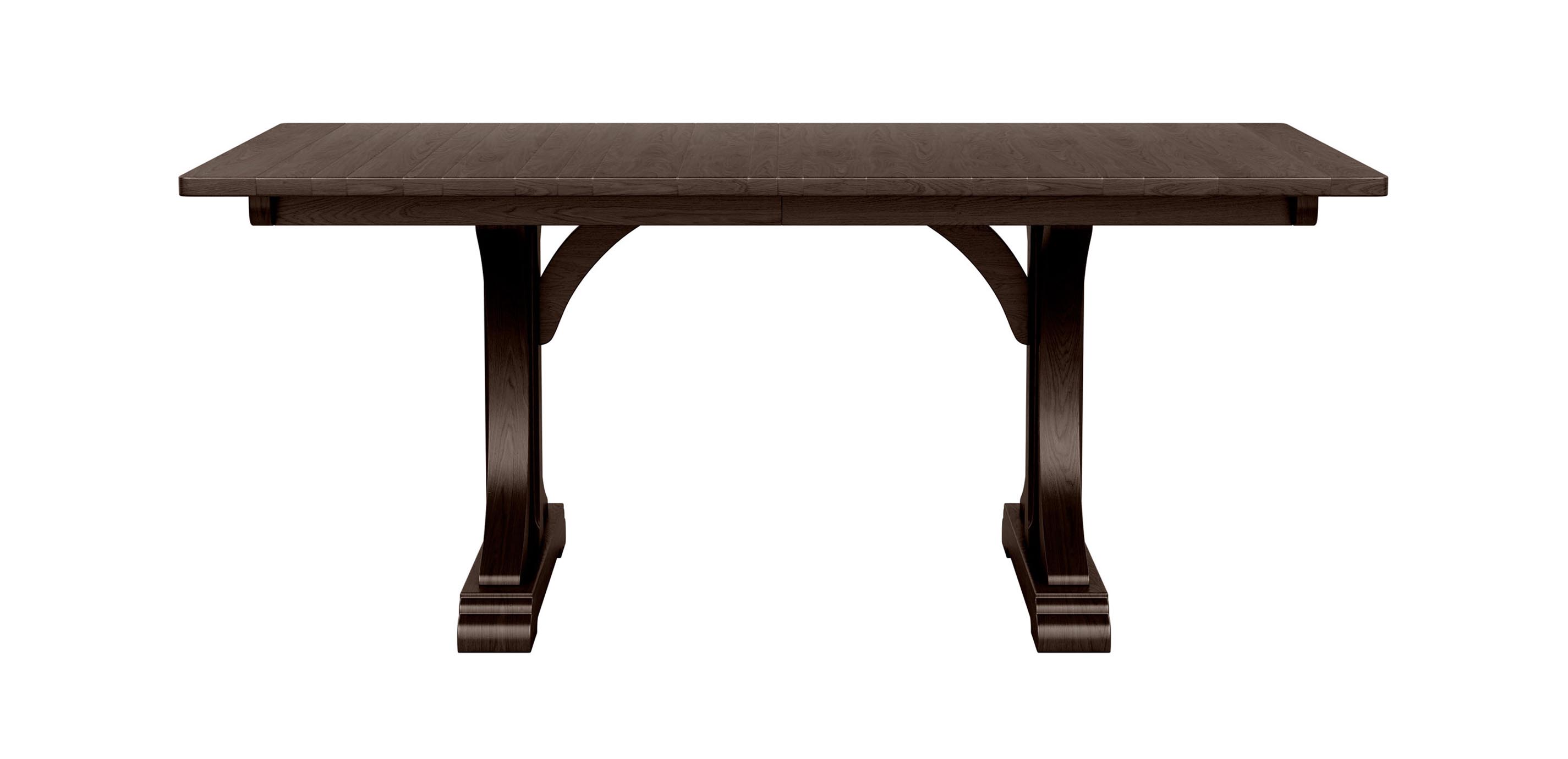 Corin Rough-Sawn Trestle Extension Dining Table | Ethan Allen