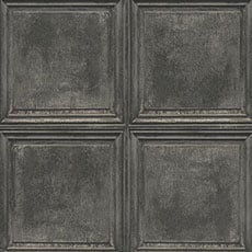 Silver swatch Antique Door Wallpaper