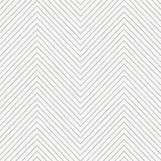 White swatch Alma Chevron Wallpaper