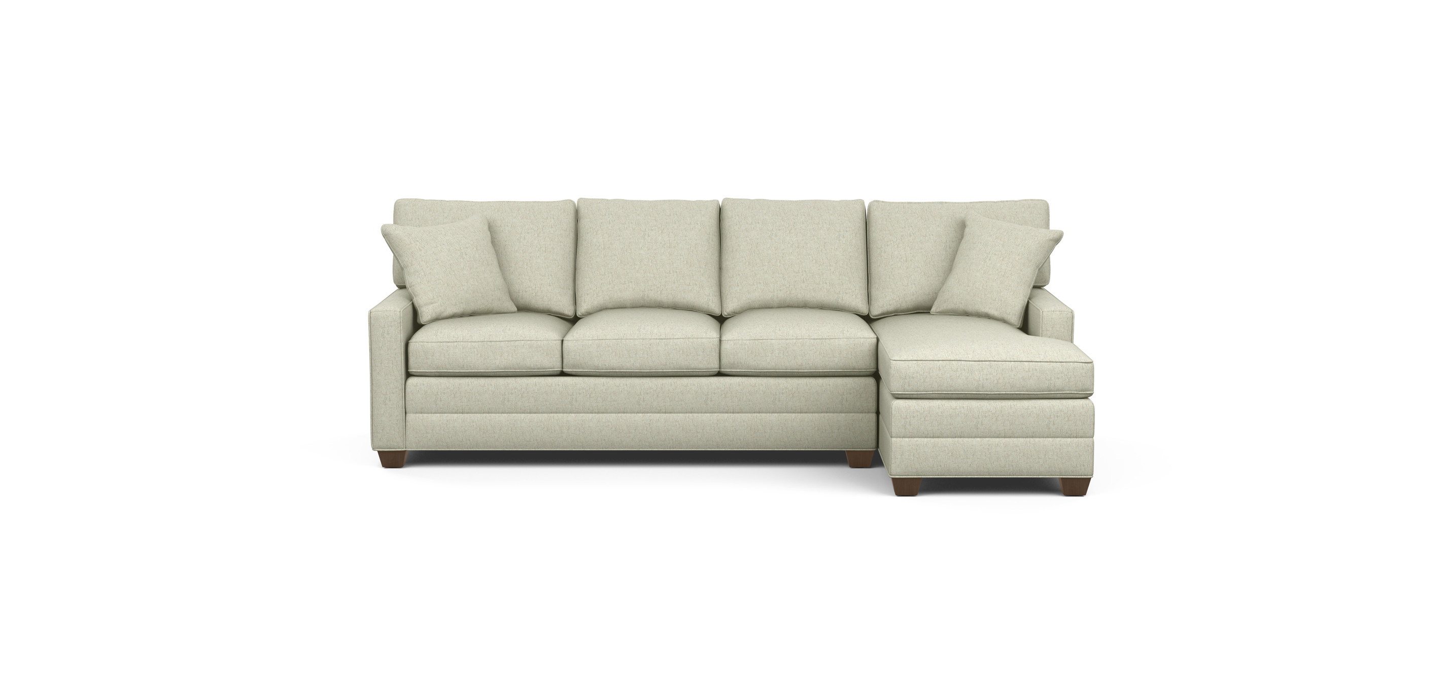 Timber Bennett Track Bennett Track-Arm Two-Piece Sectional | Ethan Allen