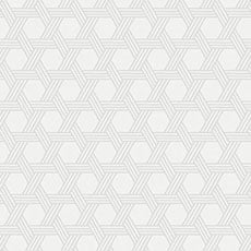 White swatch David Basketweave Wallpaper