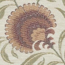 Berry swatch Arlington Floral Pillow