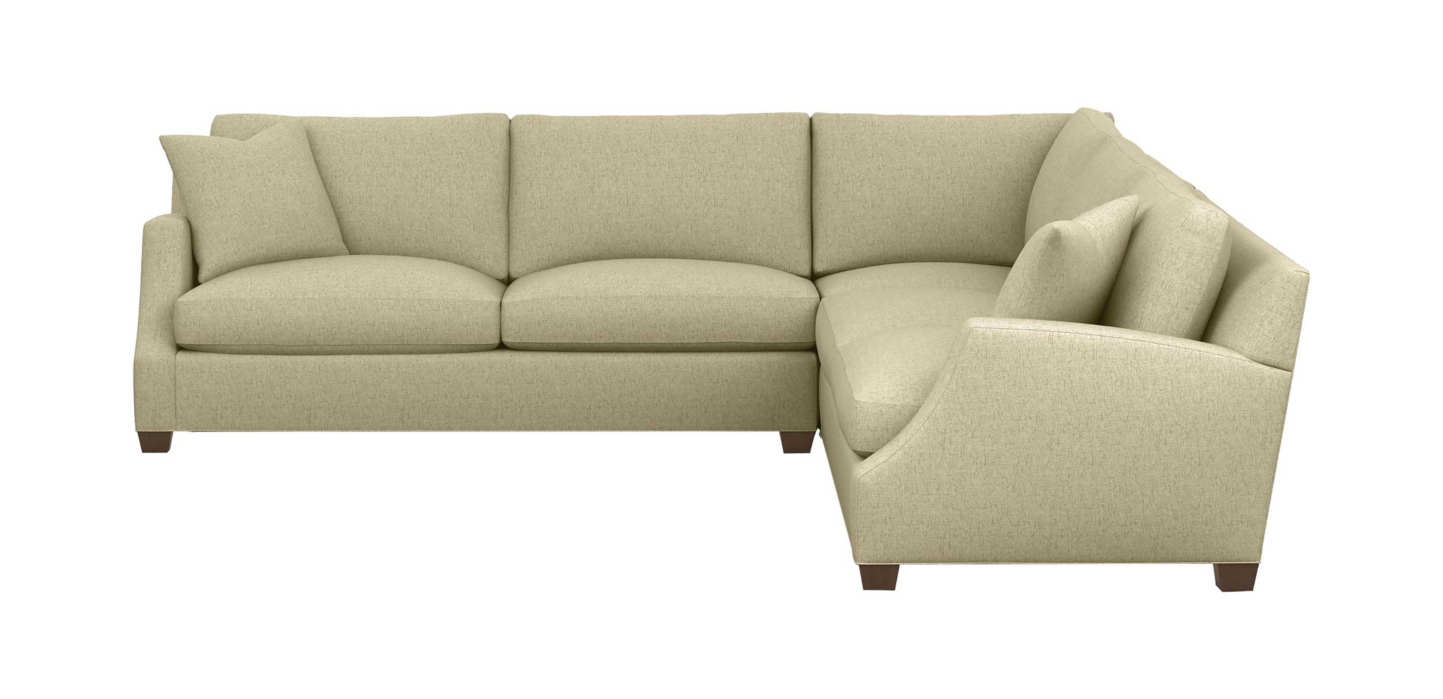 Lynn ThreePiece Sectional Ethan Allen