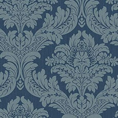 Blue swatch Carla Wallpaper
