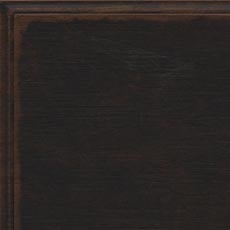 Heirloom Black (783): Black paint, white glaze, heavily distressed, worn edges with brown wood rub through. swatch Wayfarer Library Table