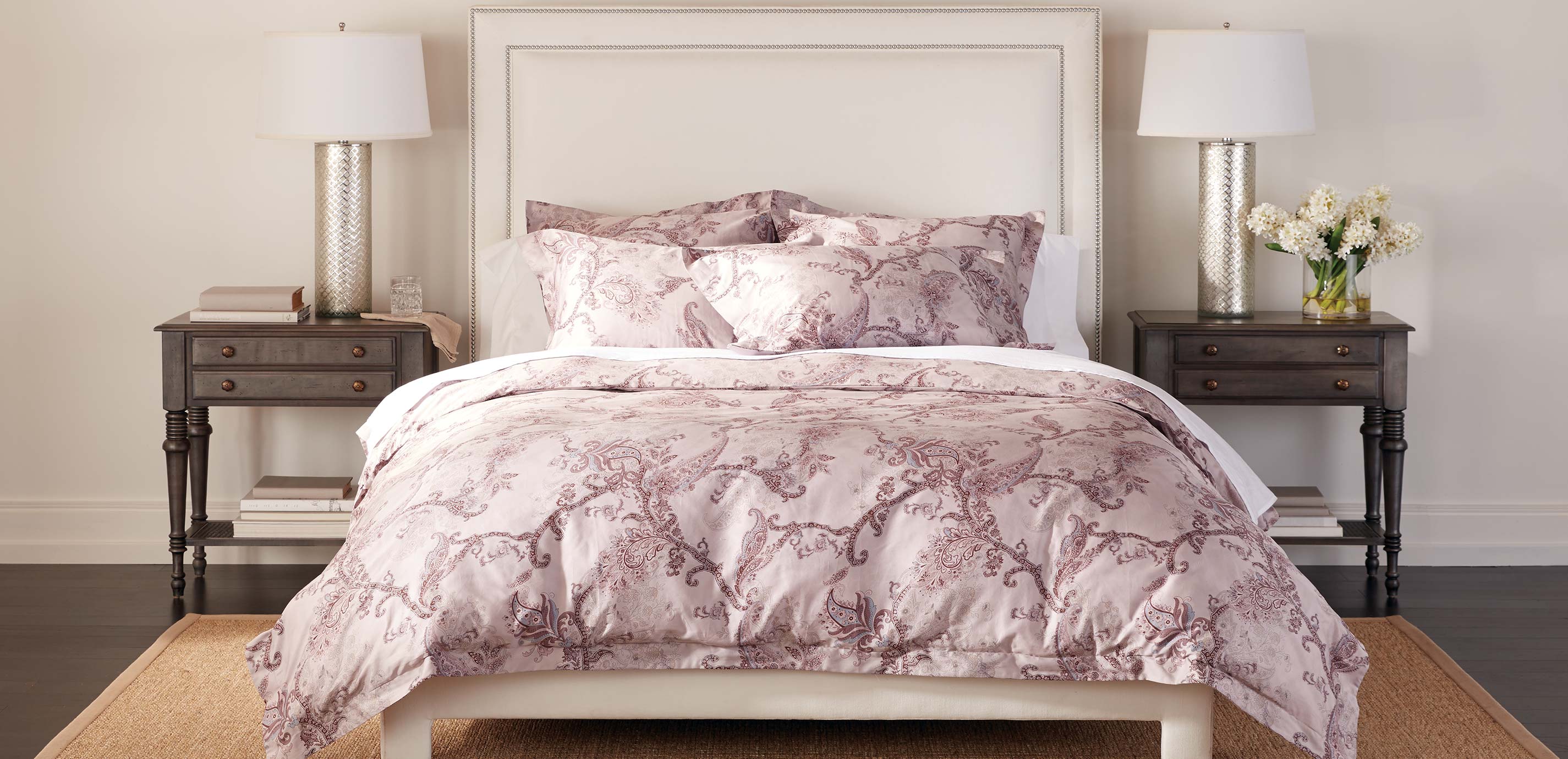 Henfield Paisley Duvet Cover and Shams Bedding Ethan Allen
