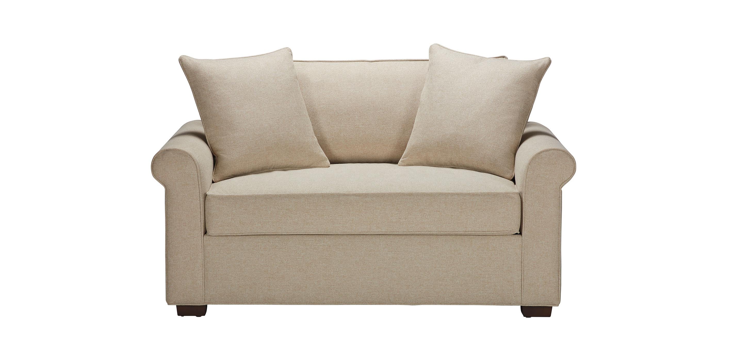 Spencer RollArm ChairandaHalf Large Lounge Chair Ethan Allen