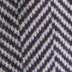 Charcoal and White swatch Wool Herringbone Throw
