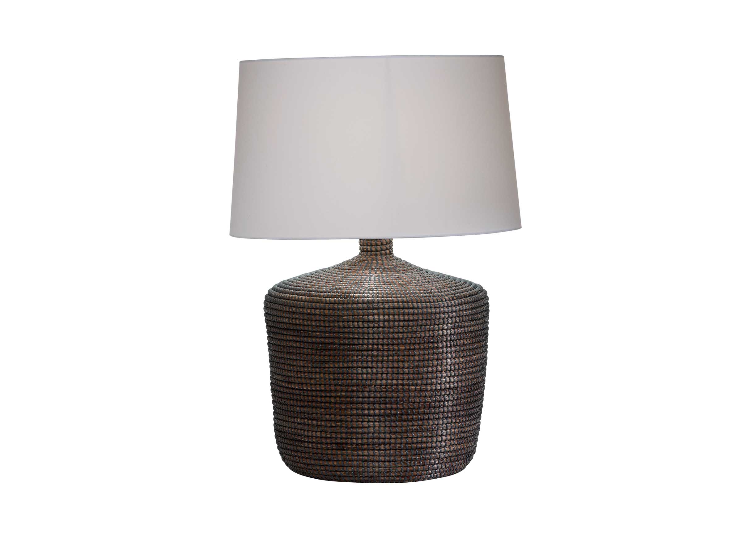 Seneca Woven Table Lamp TABLE LAMPS Ethan Allen