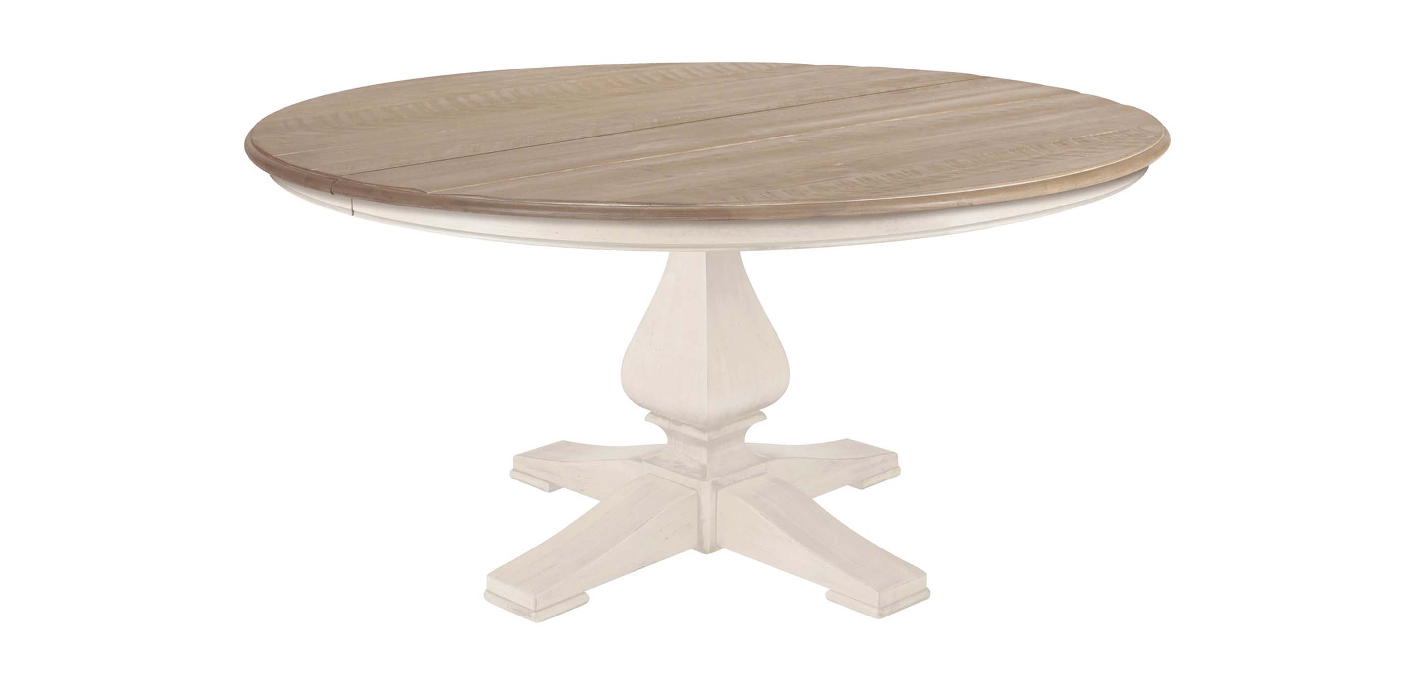 Cameron Rustic Round Dining Table | Dining Tables | Ethan ...