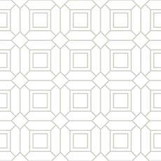 White/Silver swatch Locked In Wallpaper