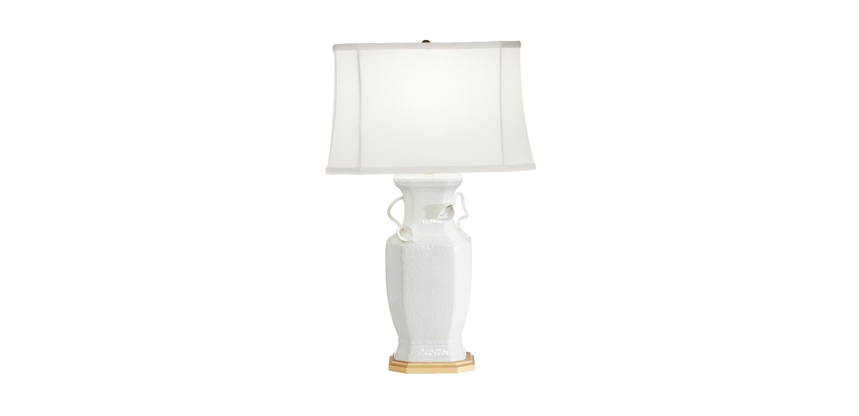 Lillie Ceramic Calla Lily Table Lamp | Ethan Allen