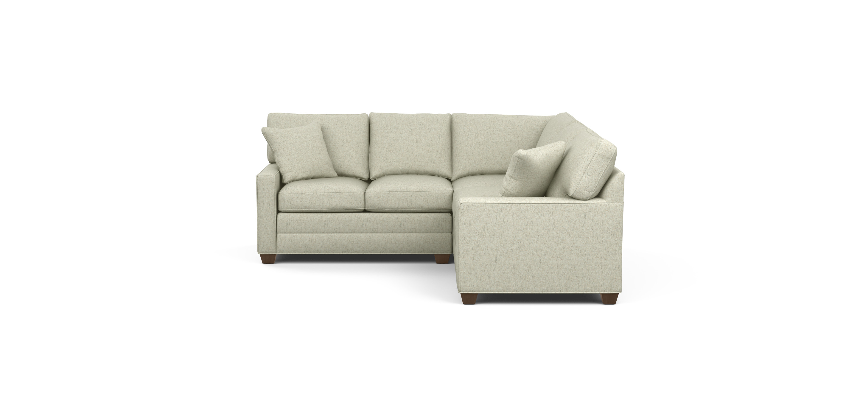 Timber Bennett Track Bennett Track-Arm Three-Piece Sectional | Ethan Allen