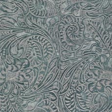 Laurel Chambray (L6282) Leather, embossed aniline hand distressed leather swatch Laurel Leather