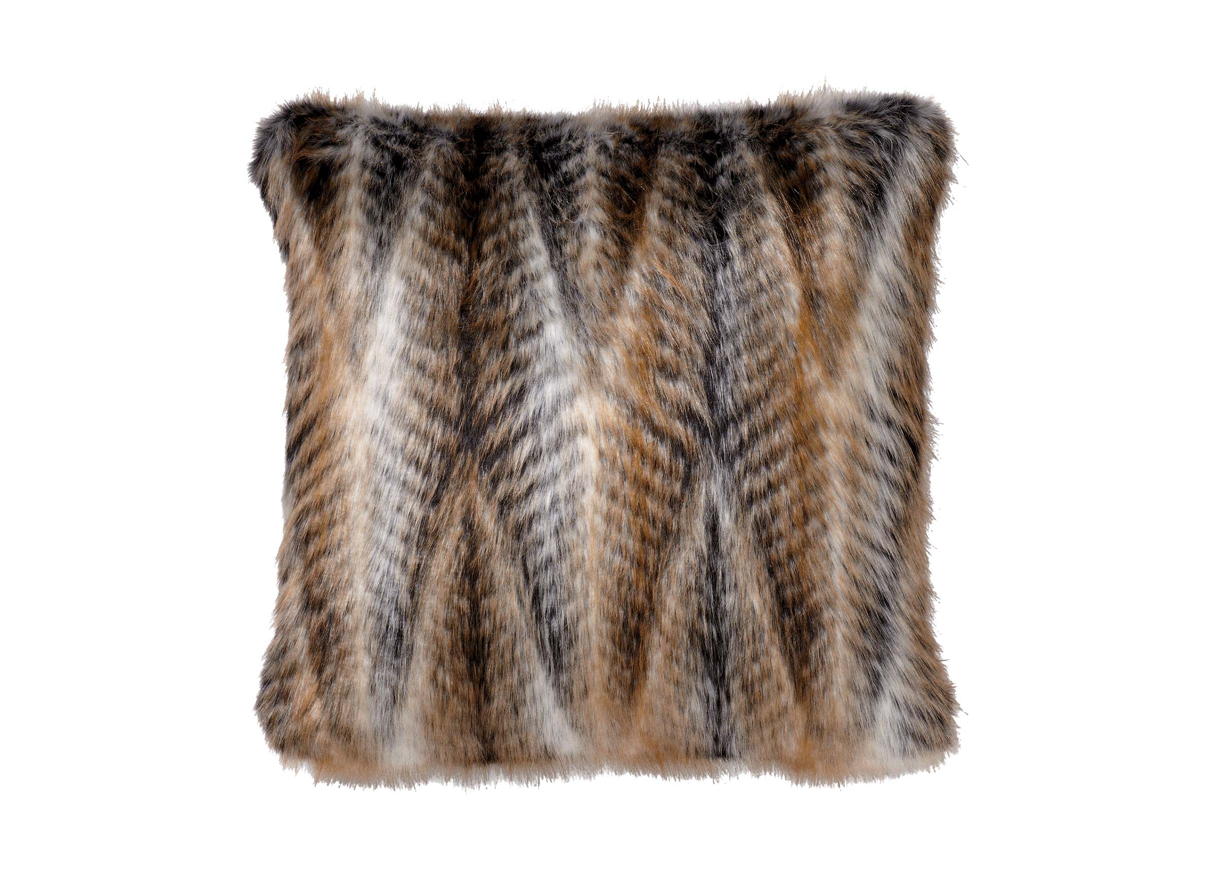 Faux Fur  Chevron Pillow  Pillows  Ethan Allen