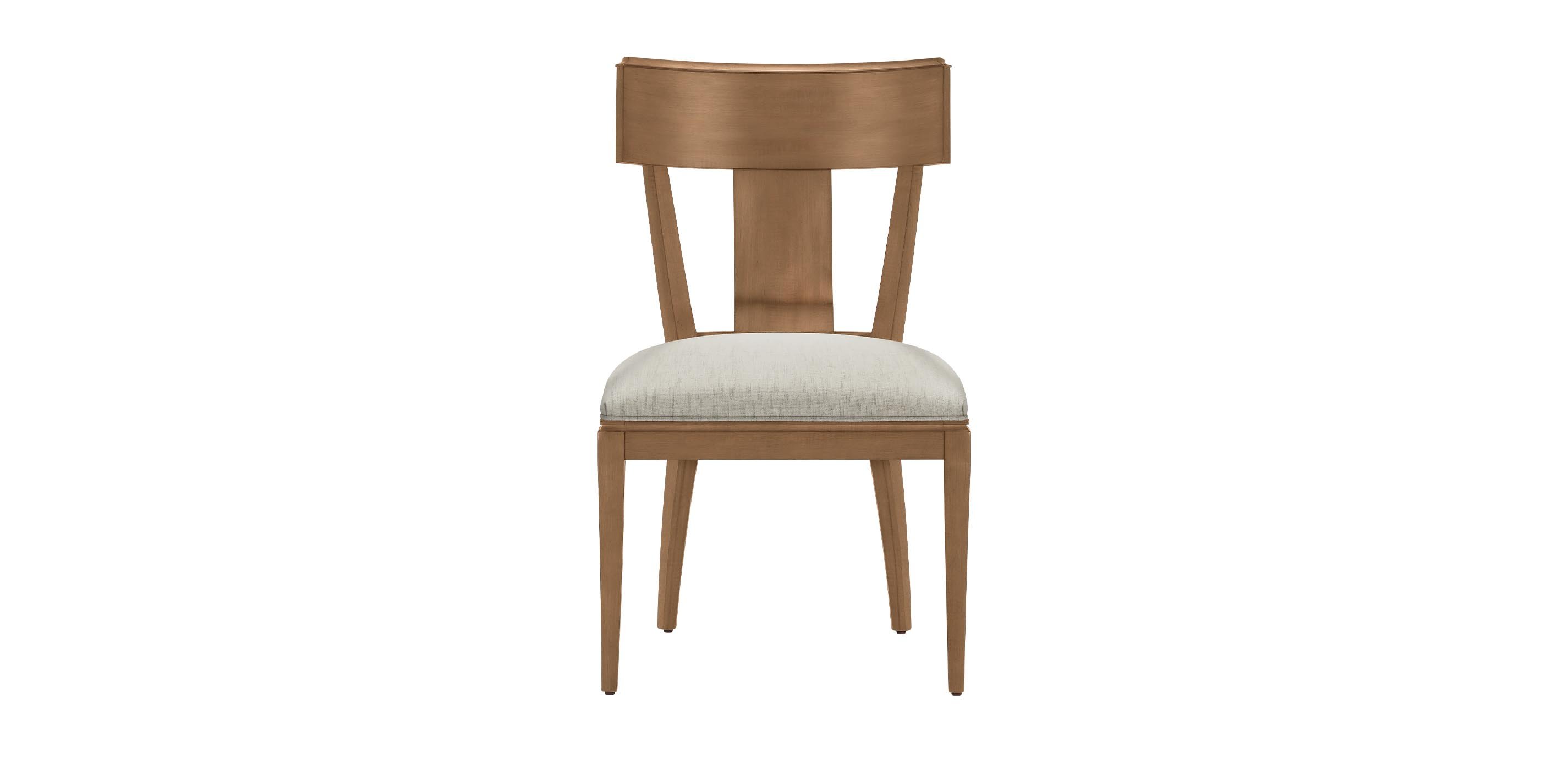 本日限り！ETHAN ALLENダイニングチェア Alessio Klismos Dining Side Chair with Upholstered Seat | Ethan Allen