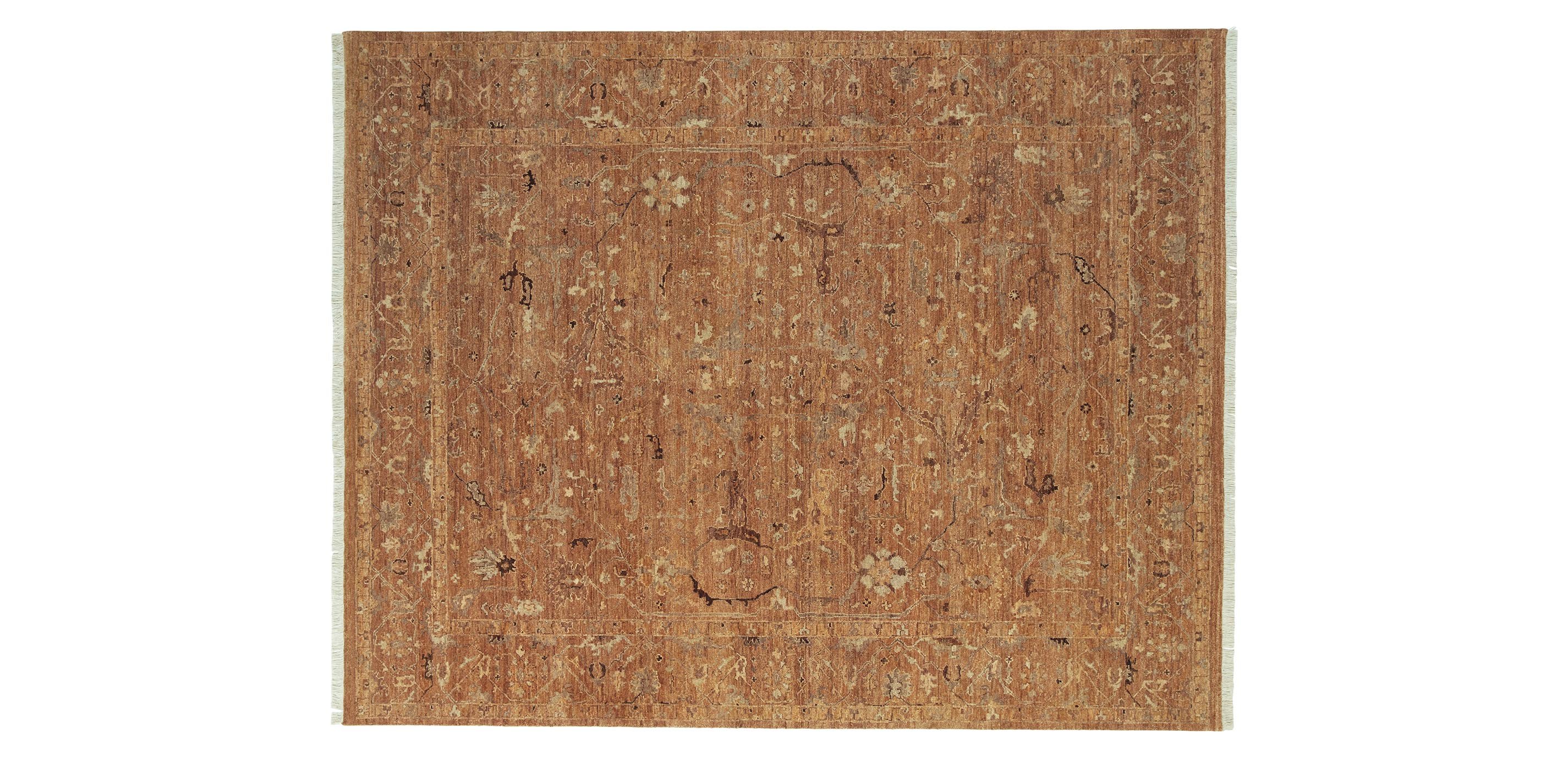 Jewel Bidjar Ghazni Wool Rug in Earth Tones | Ethan Allen